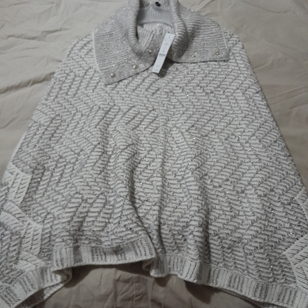 Split Neck Poncho